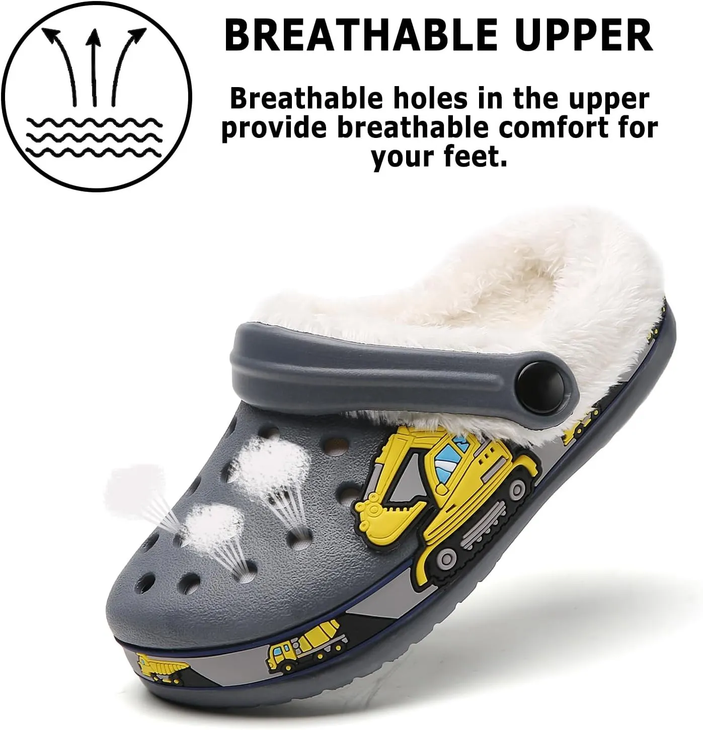 CERYTHRINA Kid's Cute Garden Clogs Shoes Cartoon Slides Sandals Clogs Children Beach Pool Slippers