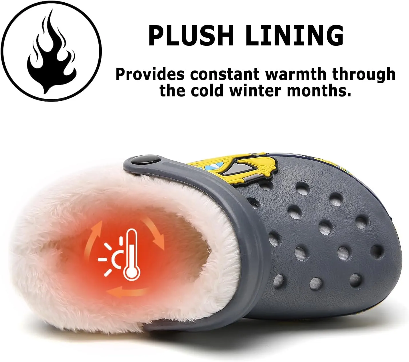 CERYTHRINA Kid's Cute Garden Clogs Shoes Cartoon Slides Sandals Clogs Children Beach Pool Slippers