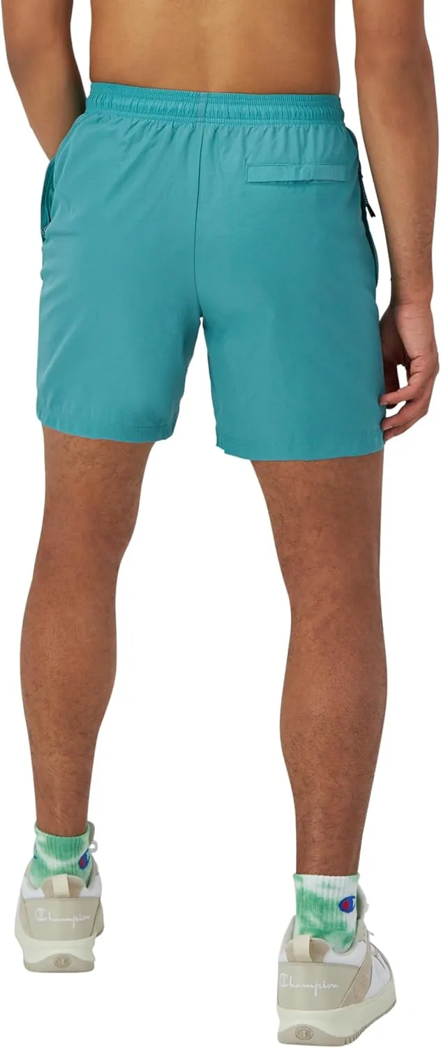 Champion Men's Warm-up Shorts, Nylon Shorts for Men, Gym Shorts for Men, Athletic Shorts, 6"