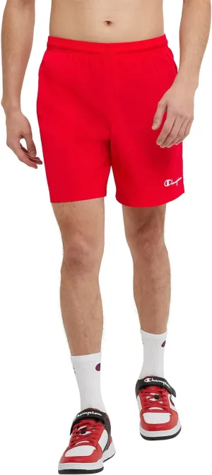 Champion Men's Warm-up Shorts, Nylon Shorts for Men, Gym Shorts for Men, Athletic Shorts, 6"