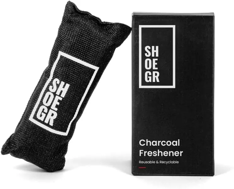 Charcoal Freshner | No Odor Again | Sneaker Air Purifying Bags | Odor Absorber Granule for Shoes,Gym Bag, Car, Pet, Closet, 1 Piece