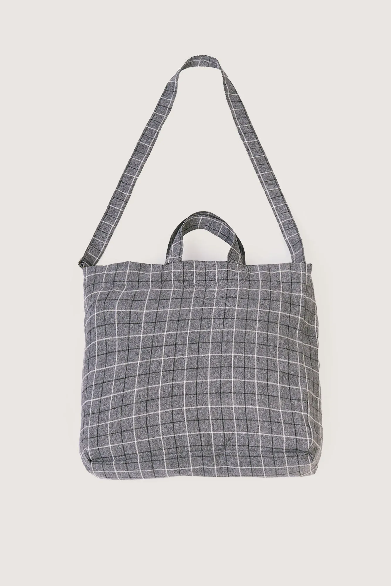 Checked Sling Bag