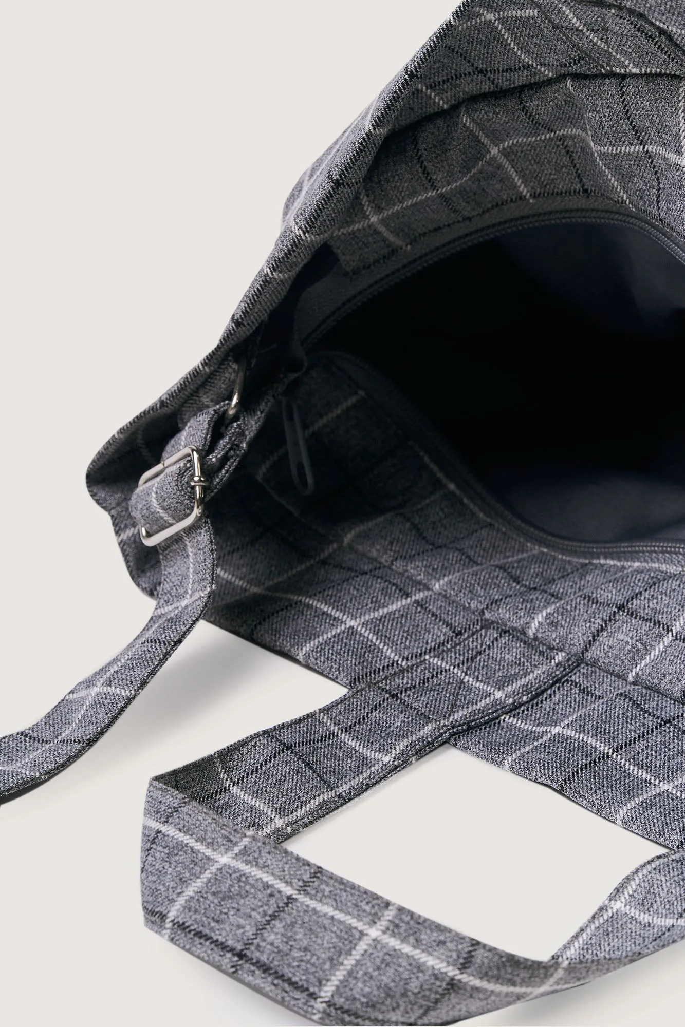 Checked Sling Bag