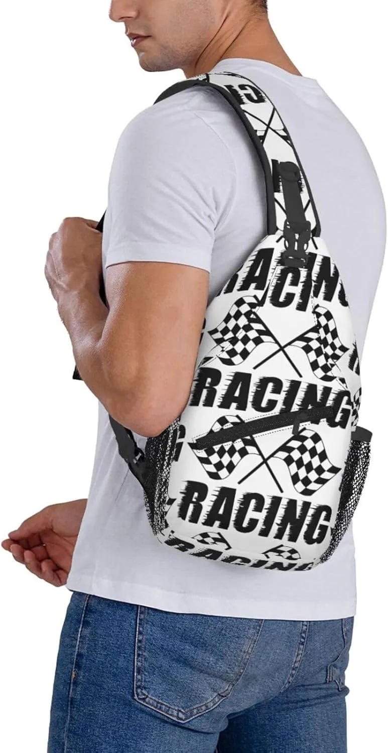 Chest Sling Bag Crossbody Shoulder Backpack Bag Gym Cycling Travel Hiking Daypack Cross Bag