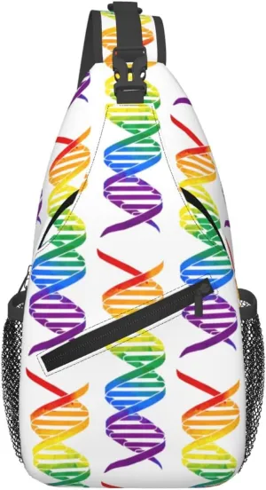 Chest Sling Bag Crossbody Shoulder Backpack Bag Gym Cycling Travel Hiking Daypack Cross Bag
