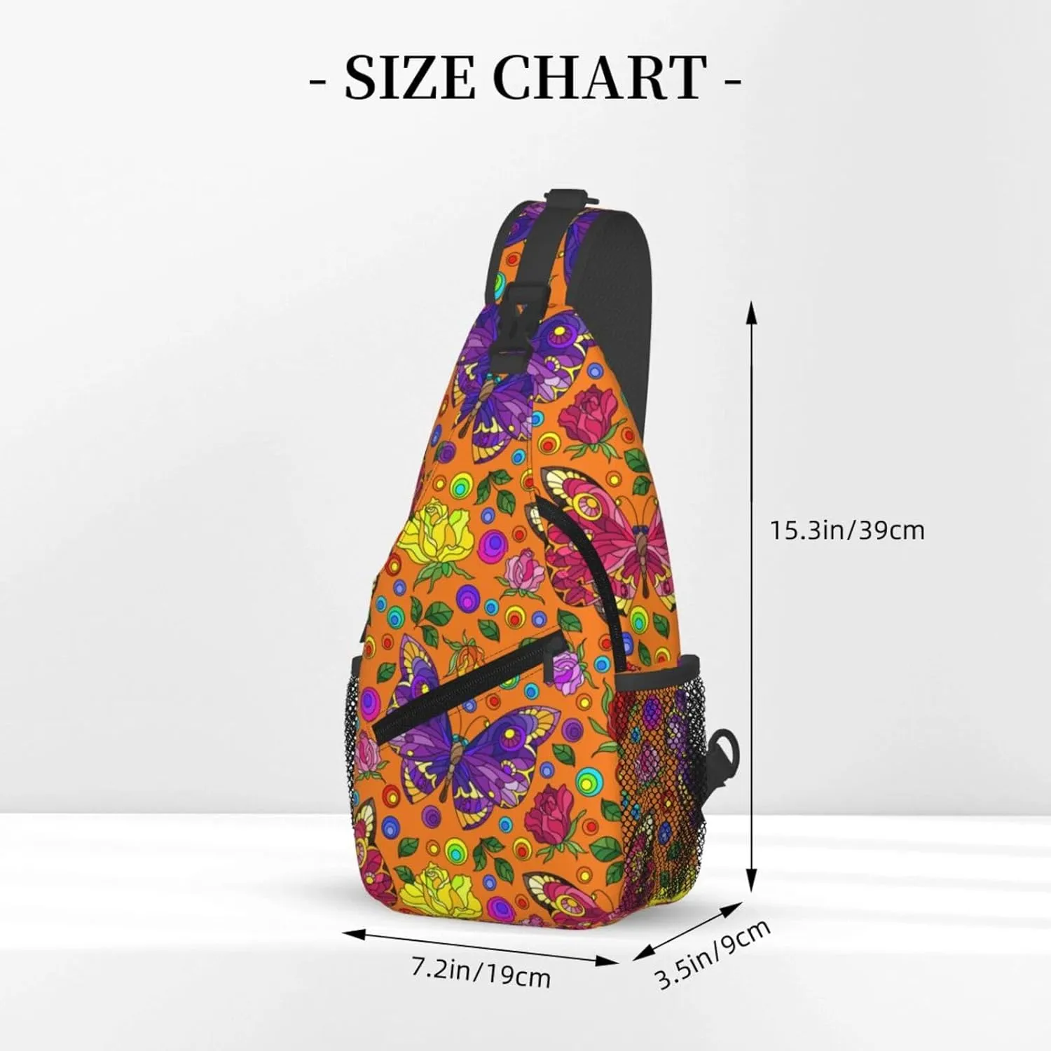Chest Sling Bag Crossbody Shoulder Backpack Bag Gym Cycling Travel Hiking Daypack Cross Bag