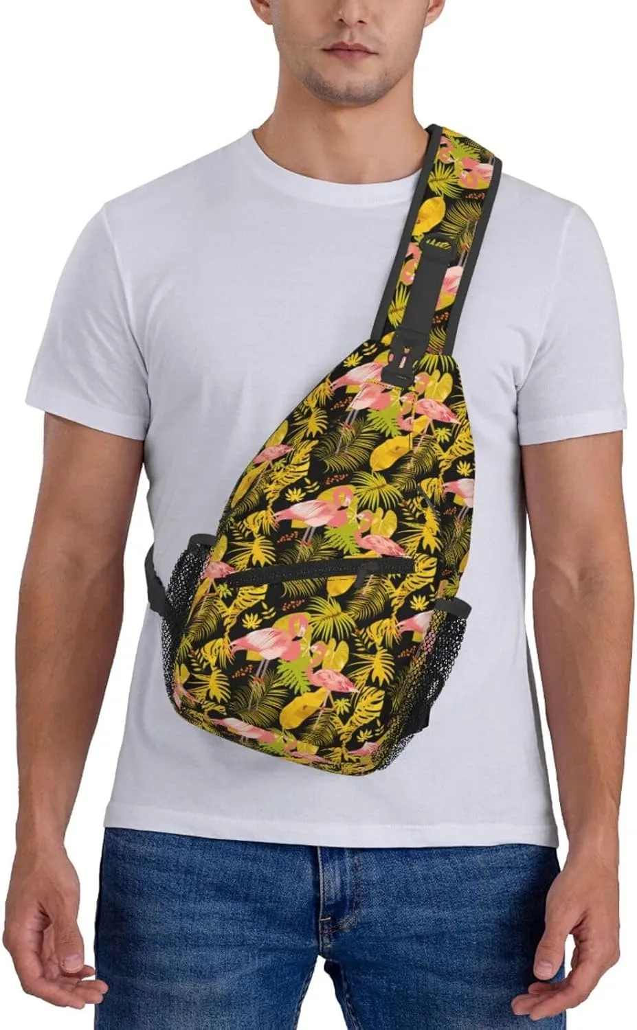 Chest Sling Bag Crossbody Shoulder Backpack Bag Gym Cycling Travel Hiking Daypack Cross Bag