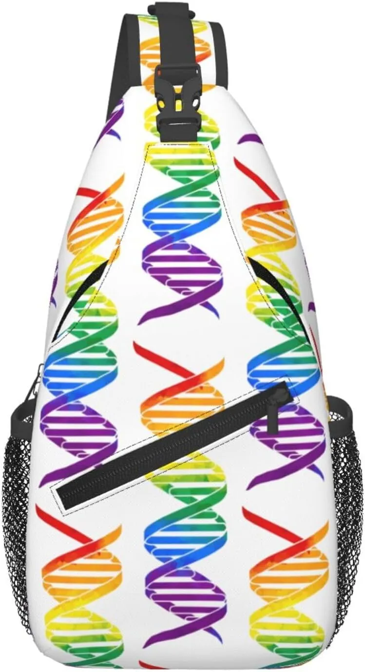 Chest Sling Bag Crossbody Shoulder Backpack Bag Gym Cycling Travel Hiking Daypack Cross Bag