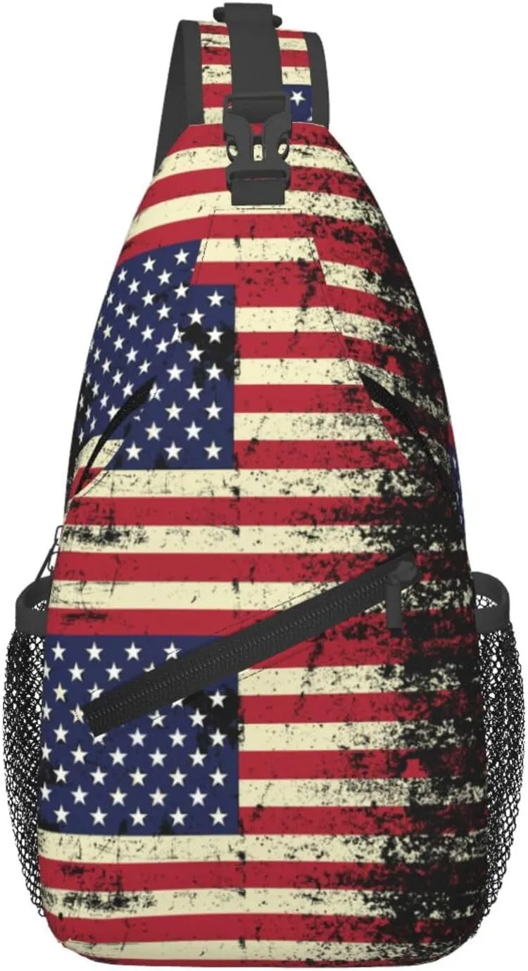 Chest Sling Bag Crossbody Shoulder Backpack Bag Gym Cycling Travel Hiking Daypack Cross Bag