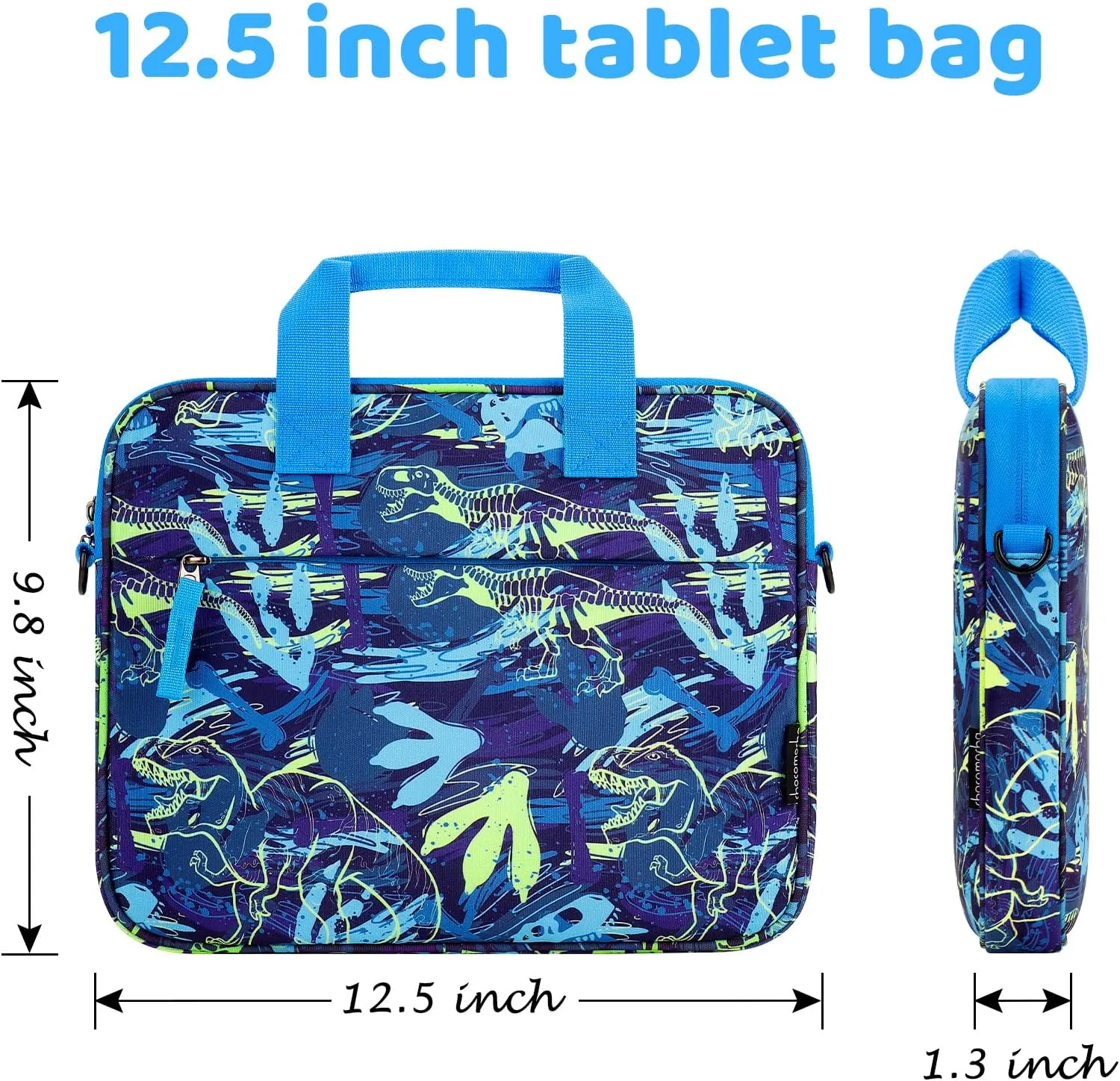 Choco Mocha Kids Tablet Sleeve Bag for Boys & Girls, (10-12.5Inch)
