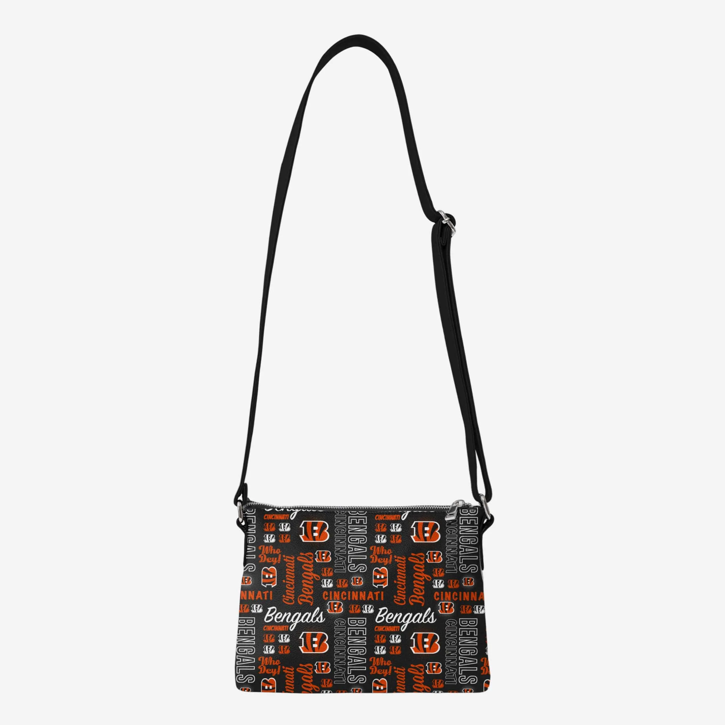 Cincinnati Bengals Spirited Style Printed Collection Foldover Tote Bag