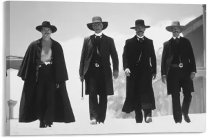 Classic Movies - Tombstone Vintage Poster Wall Art Decor Living Room Bedroom Kitchen Wall Decor Canvas Art Poster and Wall Art Picture Print Modern Family Bedroom Decor Posters 12x18inch(30x45cm)
