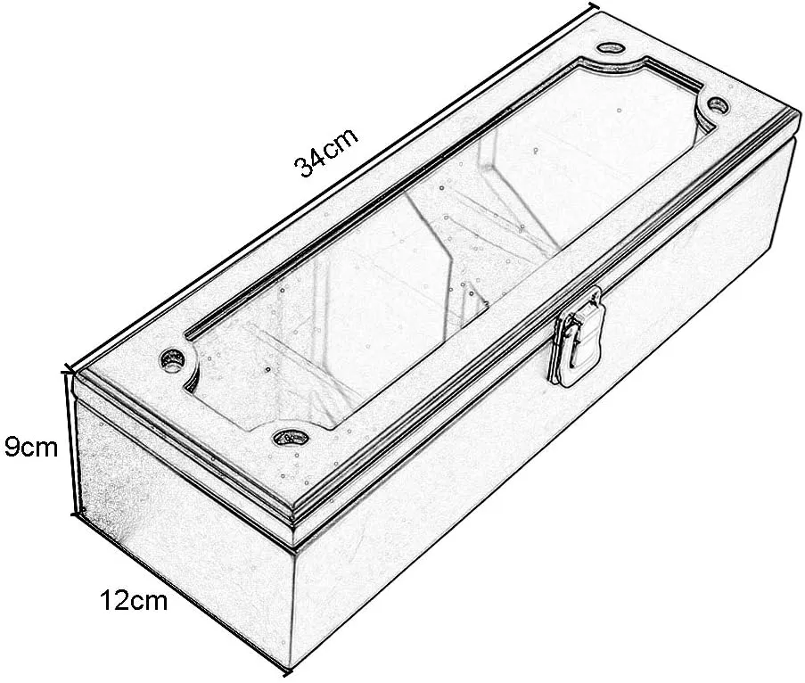 Classic Solid Wood Watch Box Large Capacity Jewelry Storage Cabinet Transparent Glass Display Box Multipurpose As Gift for Family, Friends, Business Partners and Watch Lovers