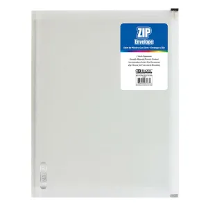 Clear A4/Letter Size Zip Envelope