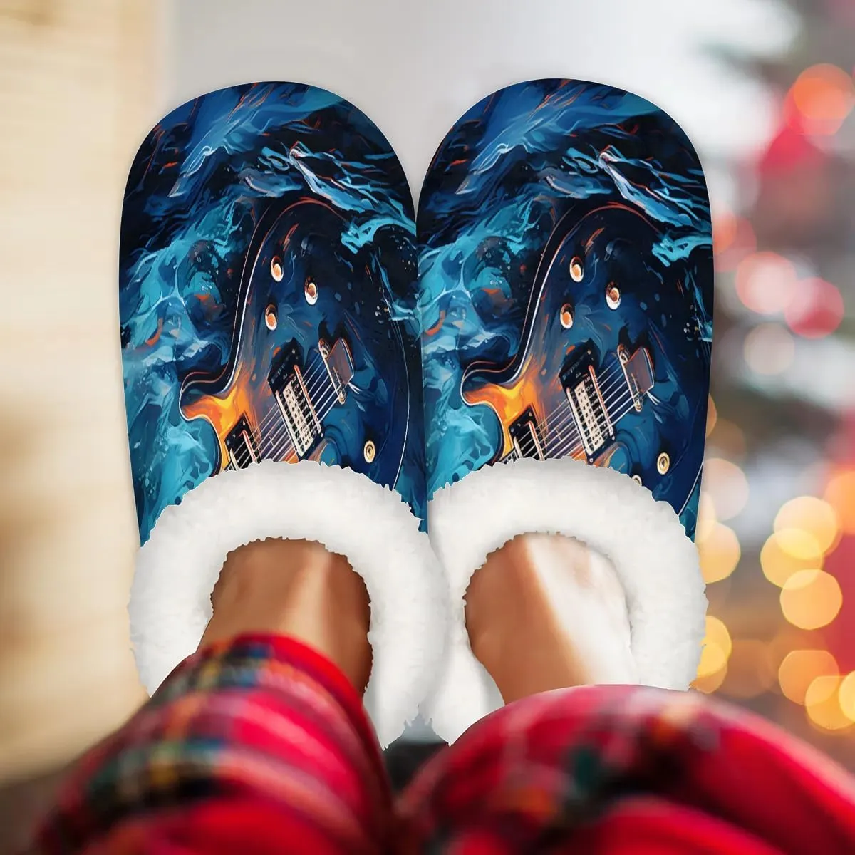 Closed Back Slippers for Women Men Cozy Warm House Slippers Indoor Outdoor House Shoes