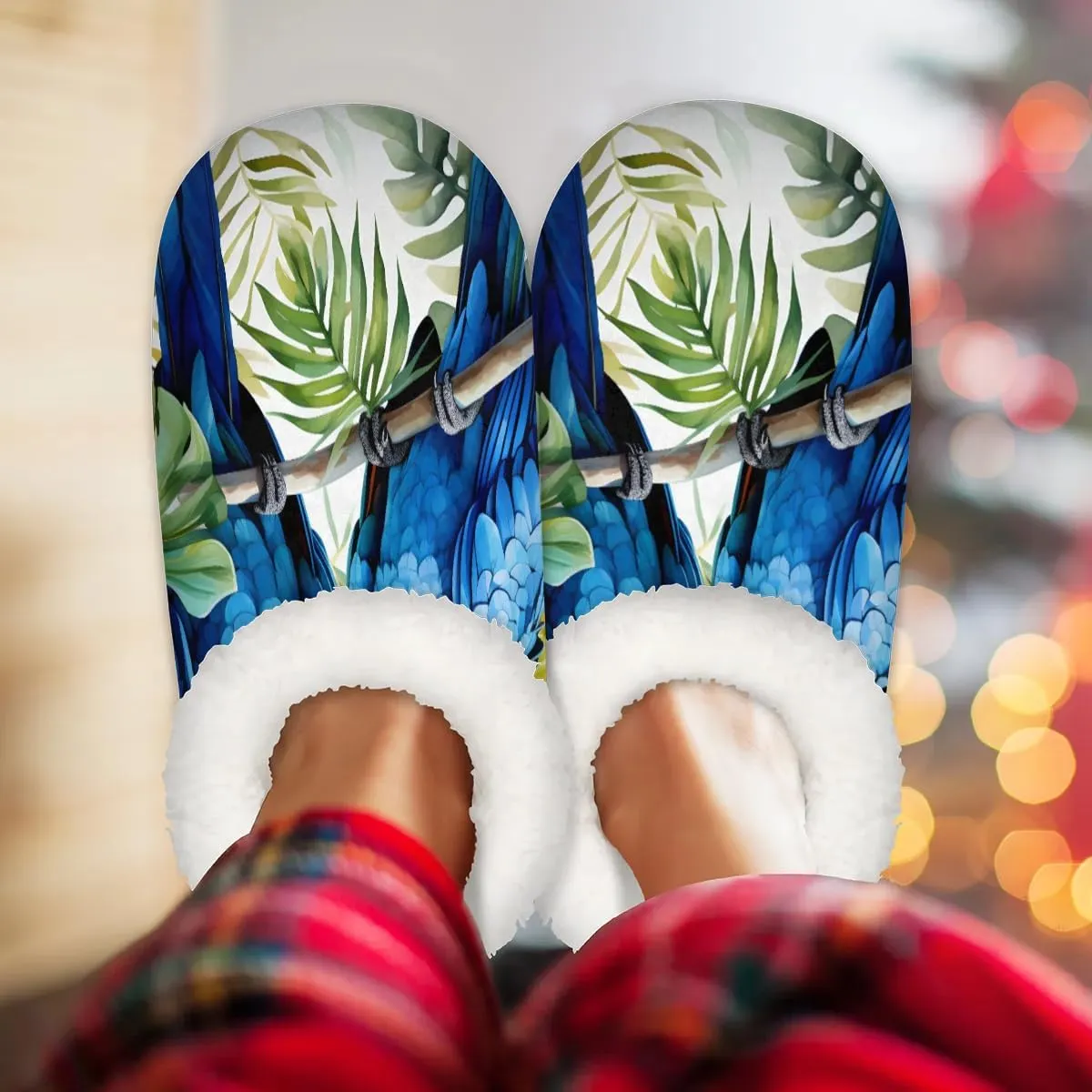 Closed Back Slippers for Women Men Cozy Warm House Slippers Indoor Outdoor House Shoes