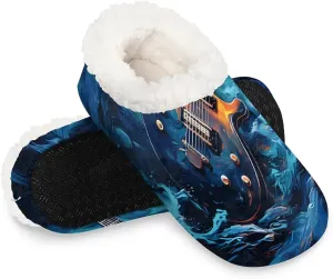 Closed Back Slippers for Women Men Cozy Warm House Slippers Indoor Outdoor House Shoes