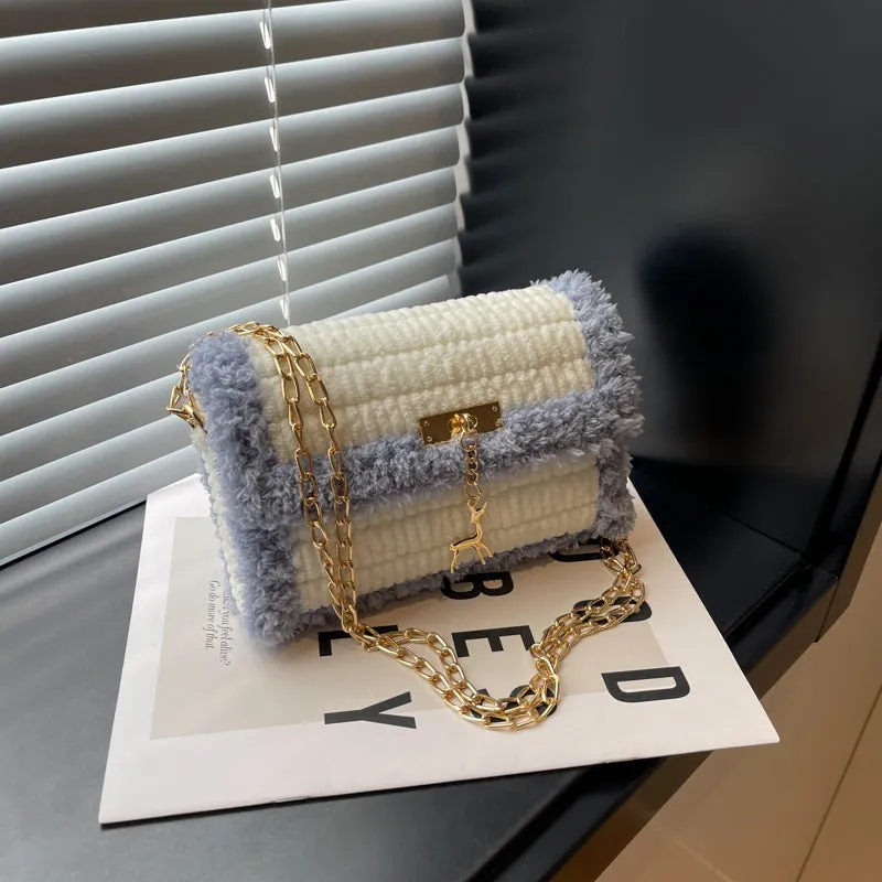 Clow Hand-woven Wool Material Finished Gifts Bags