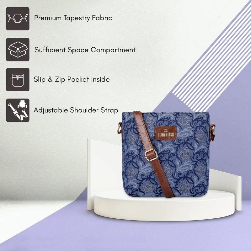 Clownfish Handbags for Women | Ladies Hand Bags for Women | Office Handbag | Travel Handbag | Totes Handbag | Shoulder Tote Bag | Premium Tapestry Handbag | Combo with Ladies Sling Bag