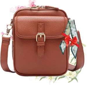 Collaboraten1 Crossbody Leather Bag, Urvashi Collaborate Crossbody Anti Theft Leather Bag for Women