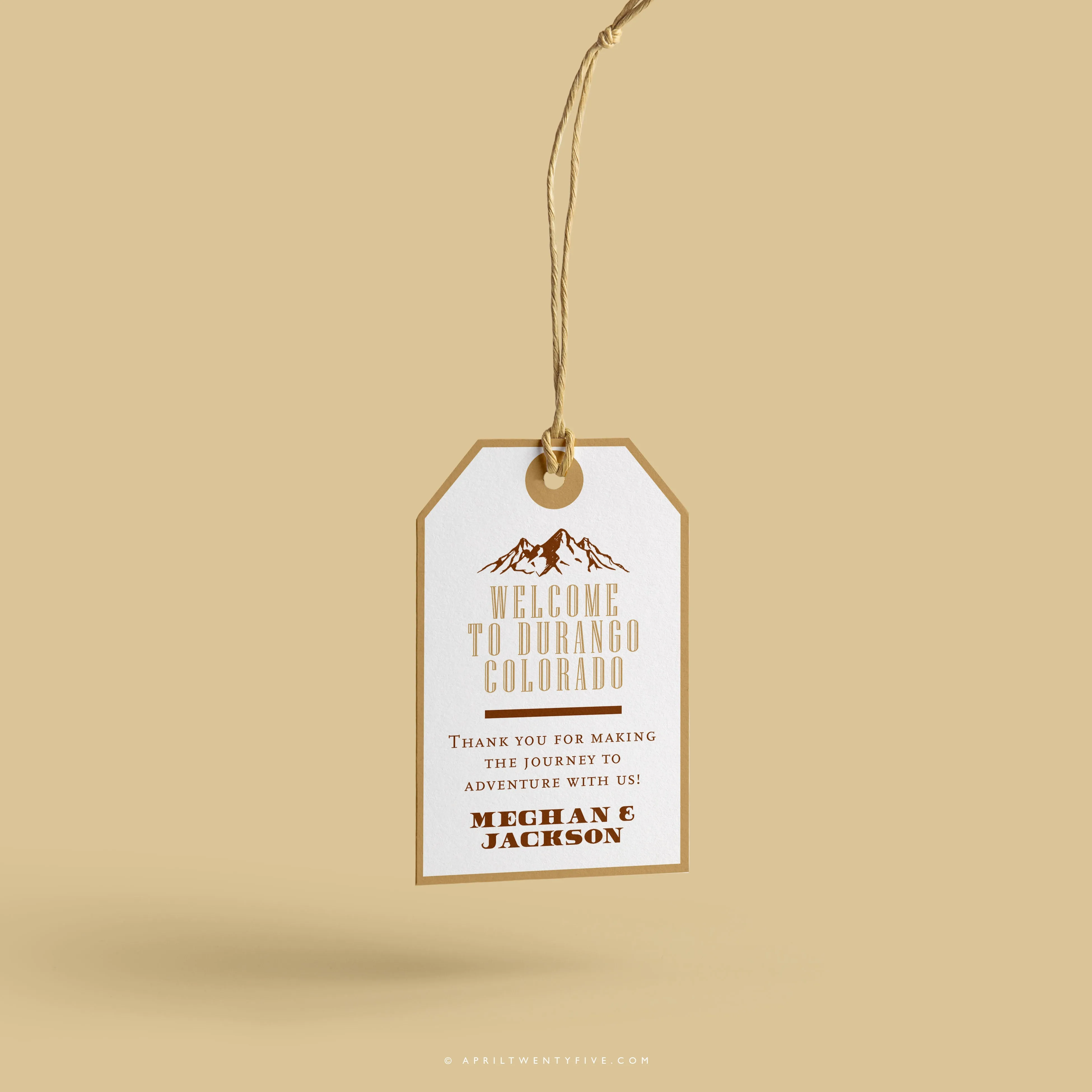 COLLEEN | Durango, Colorado Map Tote