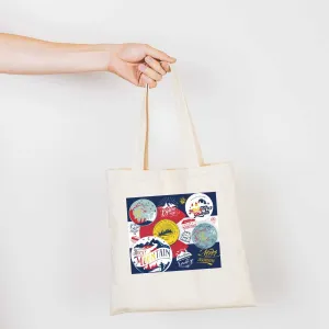 Colorado Canvas Tote Bag | Stylish Fun One-of-a-Kind Travel Accessory | Perfect for Everyday Use & Gifts