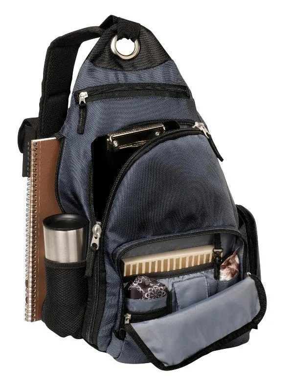 Cool Sling Pack Backpack with 15 in Laptop Sleeve