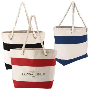 Cotton Resort Tote Bag With Rope Handle