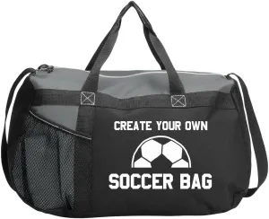 Create A Custom Soccer Design: Gym Duffel Bag