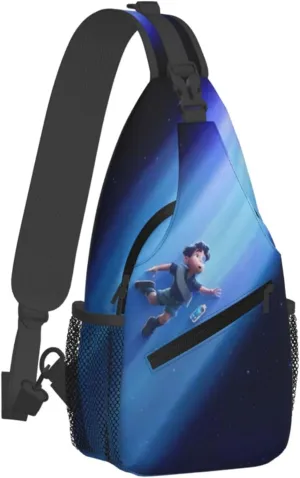 Cross Chest Bag Diagonally Sling Backpack Casual The Elio universe called Crossbody Shoulder Bag Travel Hiking Daypack Shoulder Bag pack Men Women Gifts