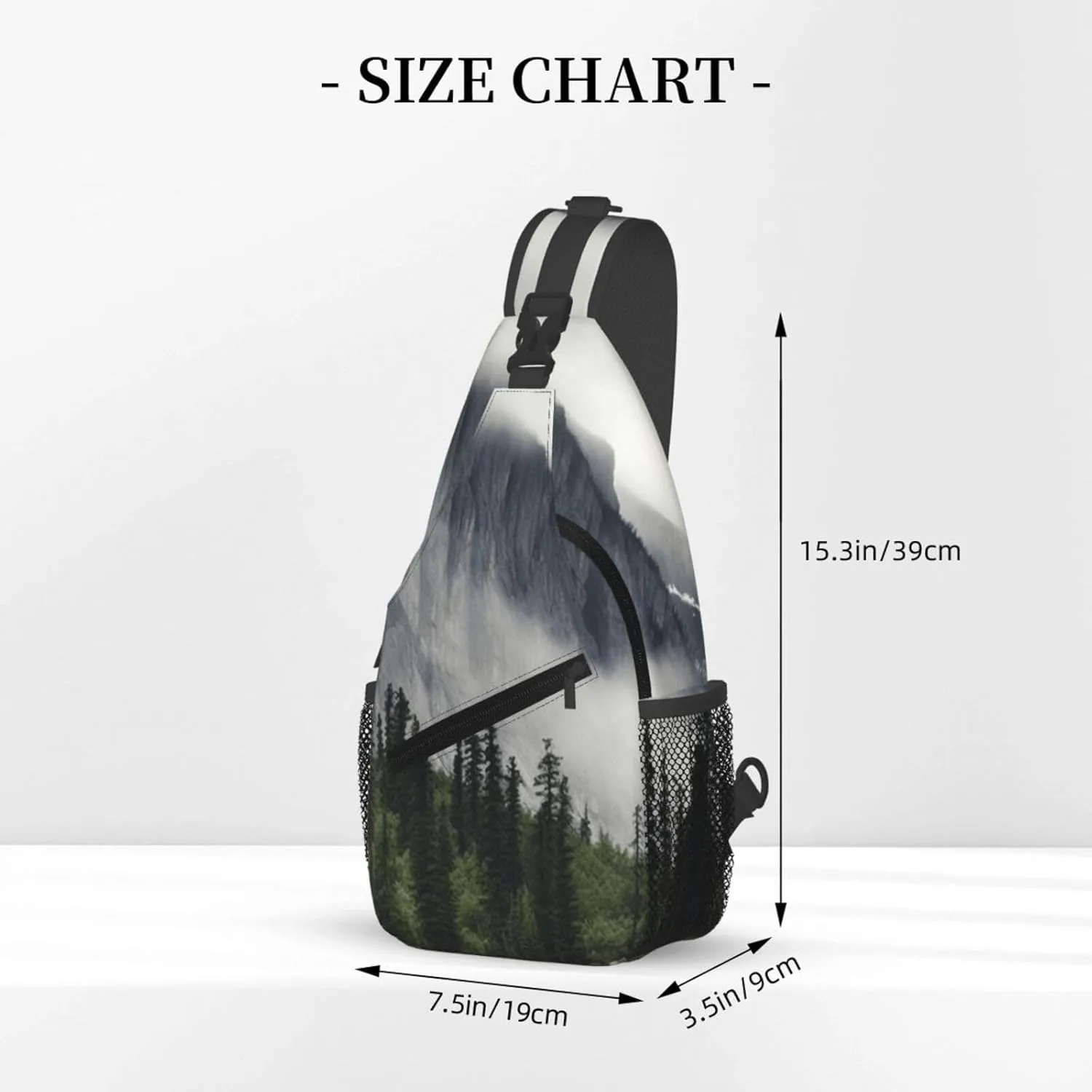 Cross Chest Bag Sling Backpack Corgi Floral Flowers Spring Garden Sling Bag Crossbody Shoulder Bag Travel Hiking Daypack