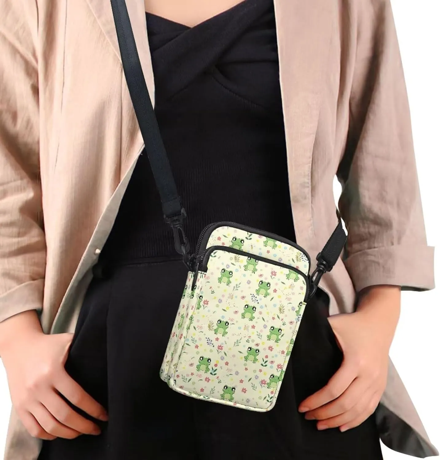 Crossbody Backpack for Women Sling Bag with Adjustable Strap Women Cross Body Chest Bag Mini Purse