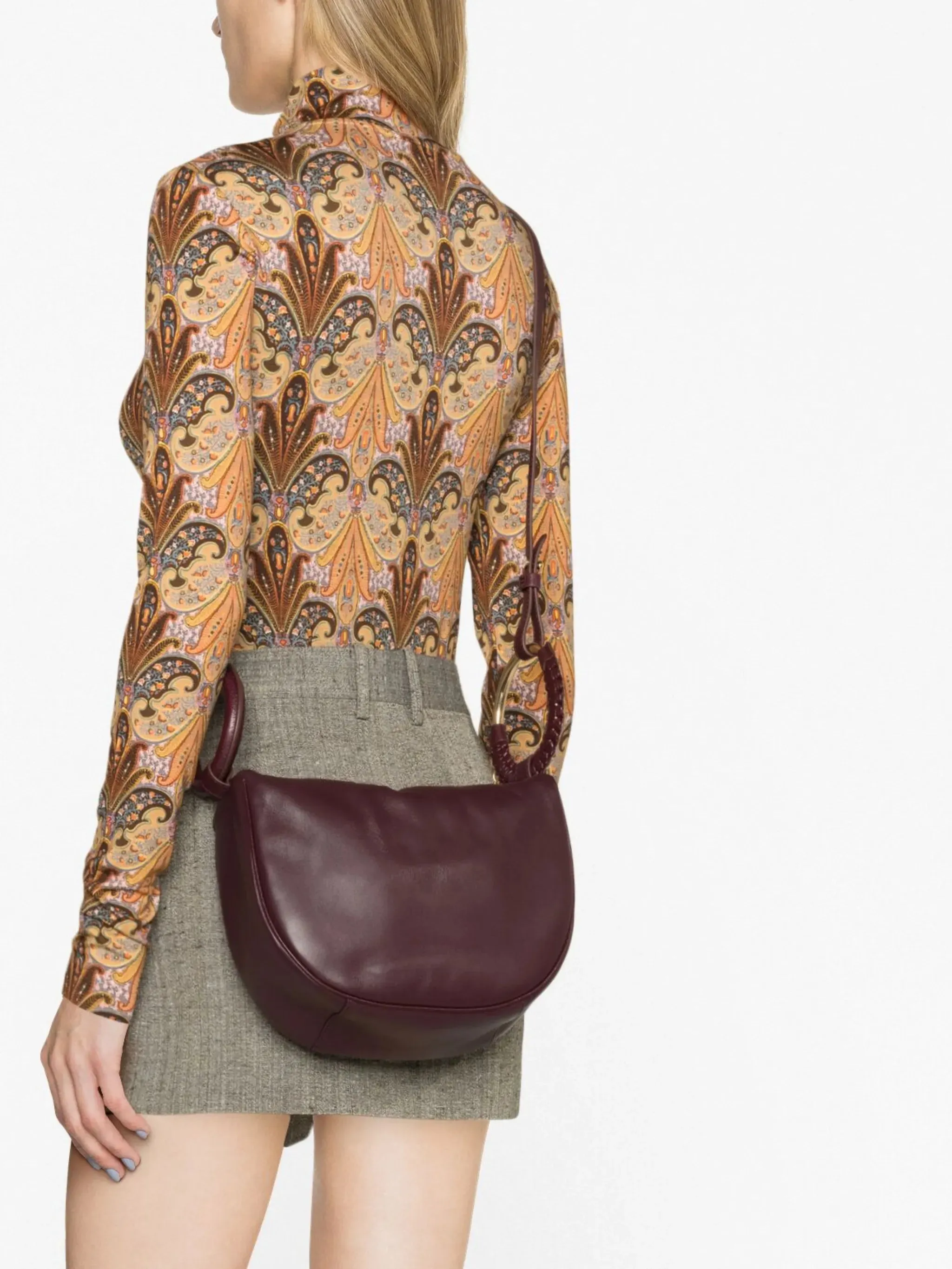 crossbody bag Artistic Flexible Hana leather