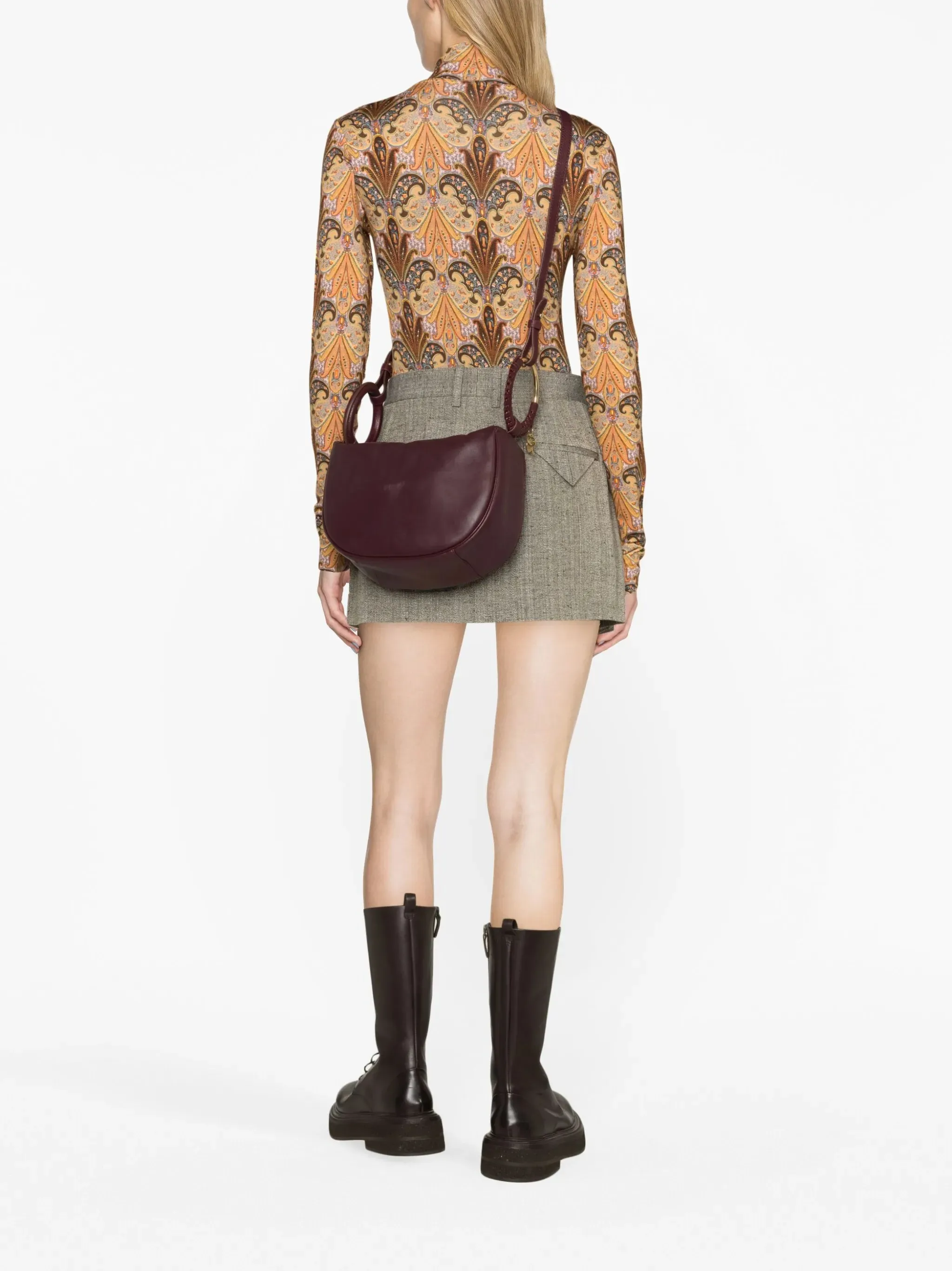 crossbody bag Artistic Flexible Hana leather