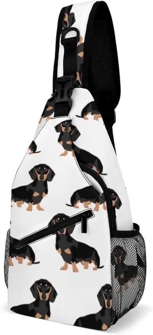 Crossbody Bag for Women Men Chest Bag Abstract Octopus Sling Bag Crossbody Shoulder Bag Sling Backpack