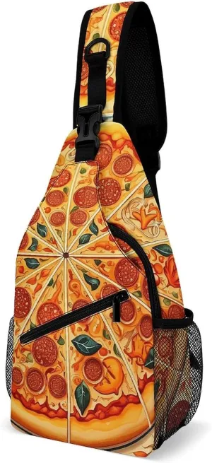 Crossbody Bag for Women Men Chest Bag Cool Dolphin Sling Bag Crossbody Shoulder Bag Sling Backpack