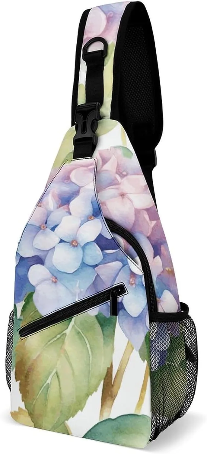 Crossbody Bag for Women Men Chest Bag Jungle Giraffe Sling Bag Crossbody Shoulder Bag Sling Backpack