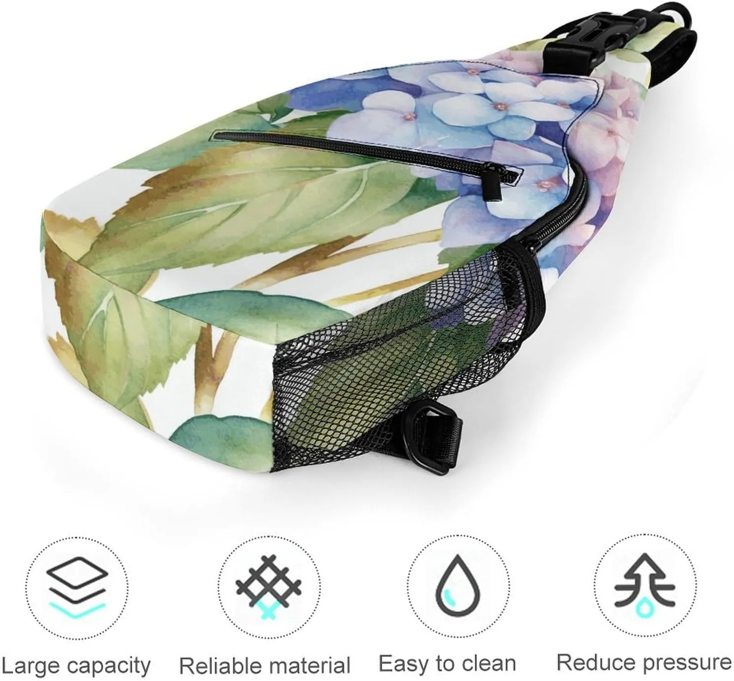Crossbody Bag for Women Men Chest Bag Jungle Giraffe Sling Bag Crossbody Shoulder Bag Sling Backpack