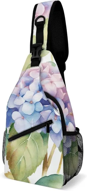 Crossbody Bag for Women Men Chest Bag Jungle Giraffe Sling Bag Crossbody Shoulder Bag Sling Backpack
