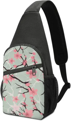 Crossbody Bag for Women Men Sling Bag Christmas Deer Chest Bag Crossbody Adjustable Shoulder Bag