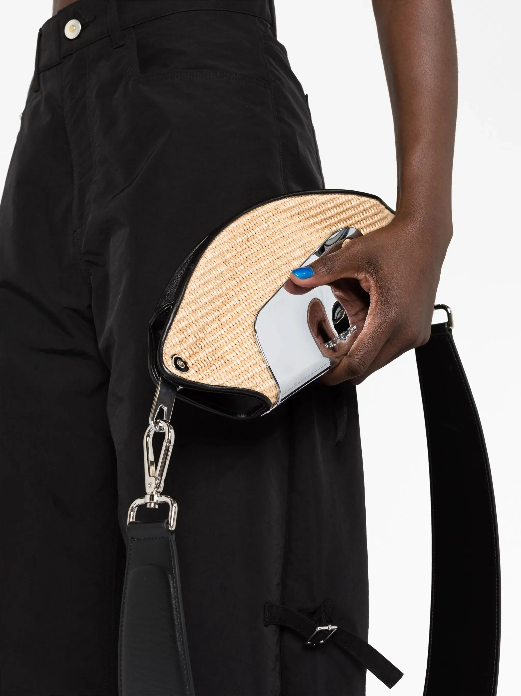crossbody bag Pouch Trendy Premium variety raffia