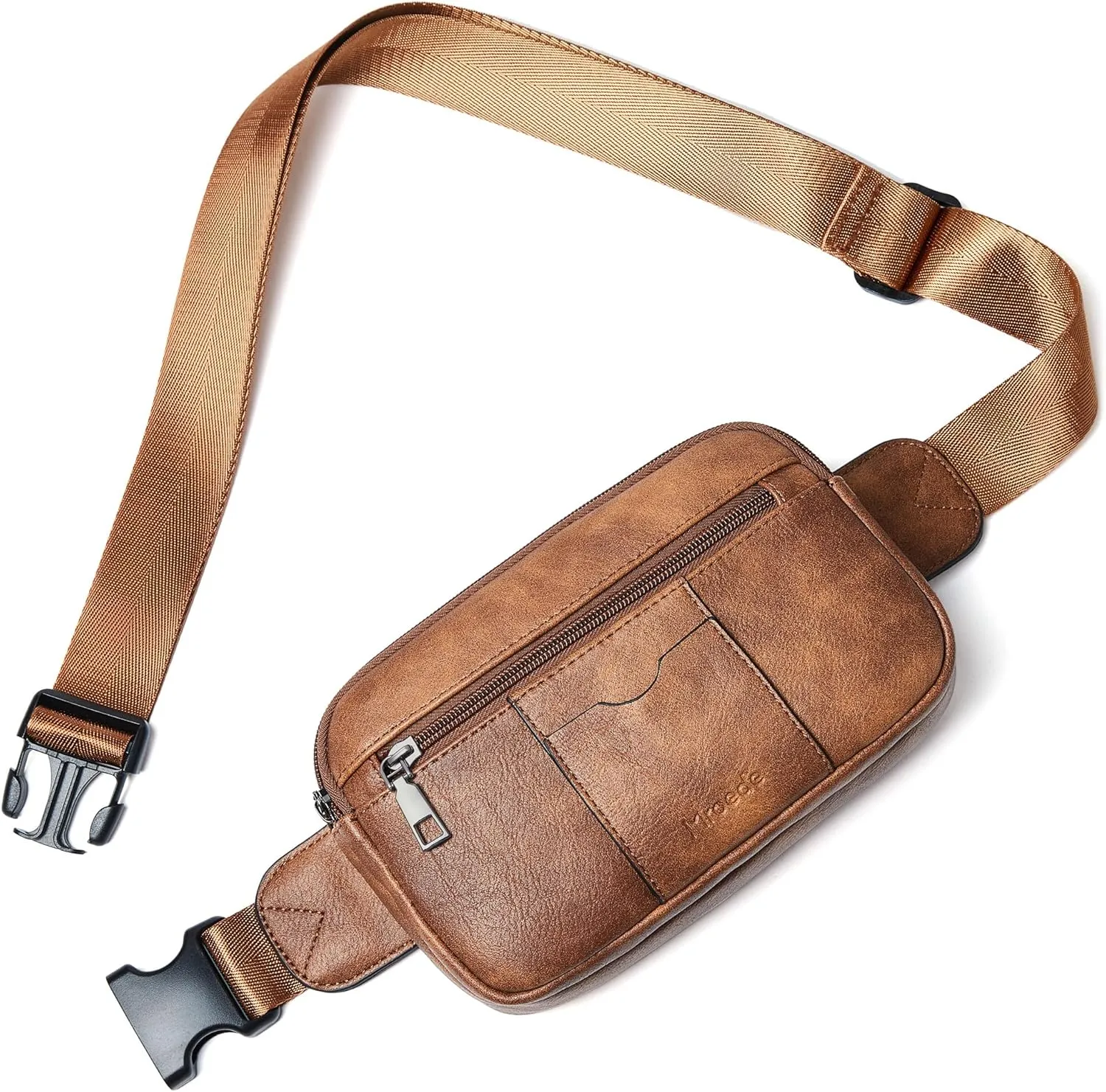 Crossbody Bags for Women Men Sling Bag 5 Pockets Fanny Pack Sling Backpack Chest Daypack Travel Purse Anti Theft
