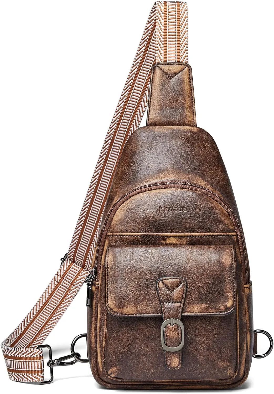 Crossbody Bags for Women Men Sling Bag 5 Pockets Fanny Pack Sling Backpack Chest Daypack Travel Purse Anti Theft