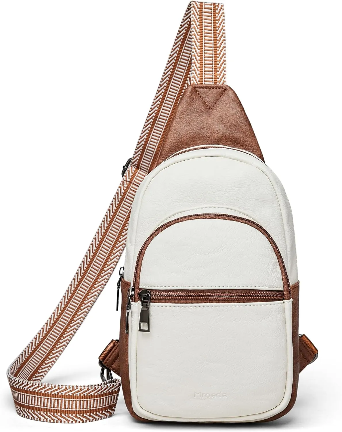 Crossbody Bags for Women Men Sling Bag 5 Pockets Fanny Pack Sling Backpack Chest Daypack Travel Purse Anti Theft