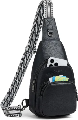 Crossbody Bags for Women Sling Bag Fanny Pack Casual Daypacks Small Backpack Chest Travel Purse Anti Theft