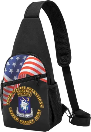 Crossbody Shoulder Chest Bag 160th Special Operations Aviation Regiment Fashion One-Shoulder