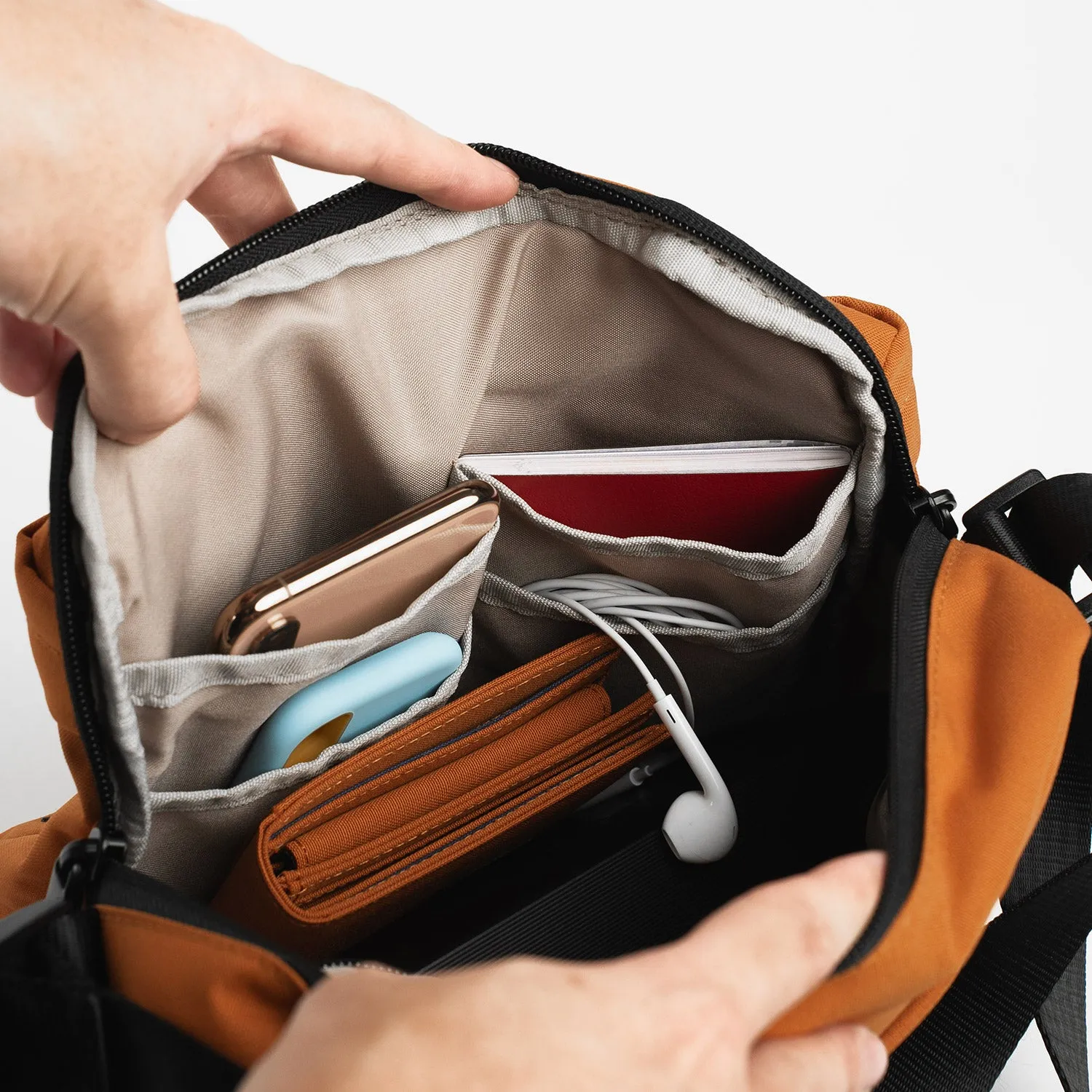 Crossing Jet Set Anti-Theft Multi-Sling with RFID - Bronze