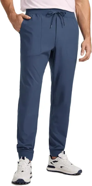 CRZ YOGA All Day Comfy Golf Joggers Pants for Men 30'' Quick Dry Lightweight Stretch Work Casual Sweatpants with Pockets