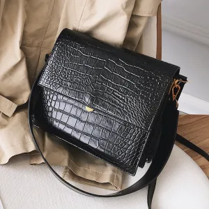 Customizable options Fashion Shoulder PU Alligator Designer European bag Women Quality Crossbody New Satisfied Women's Leather Handbag 2018 Bags Tote Simple