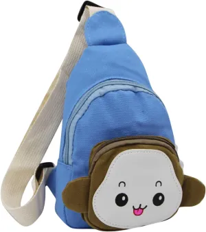 Cute Sling Bag Small Chest Bag Cartoon Monkey Sling Daypack Cute Cossbody Sling Bag Coin Purse Small Cute Purse Fanny Pack